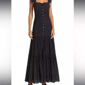 Veronica Beard
Aislin Eyelet Tiered Maxi Dress